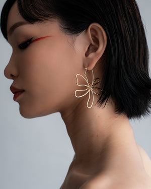 Petal Flower Hoops