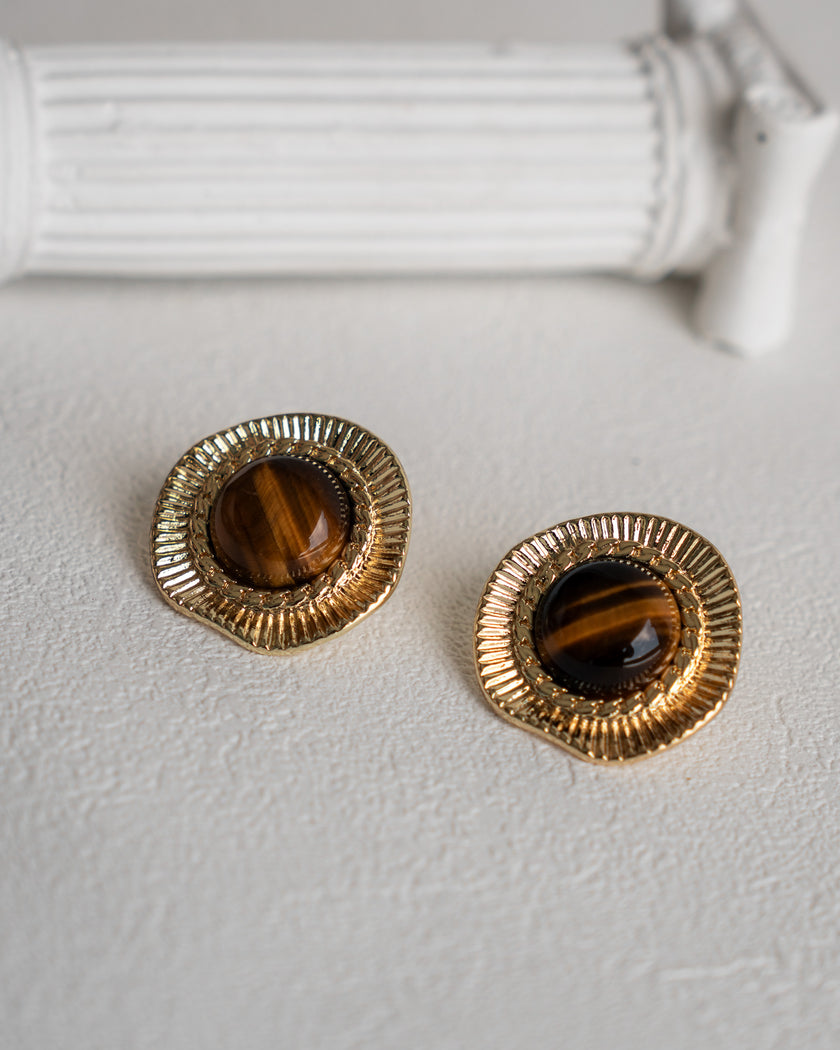 Tiger’s Eye Gold Orbs