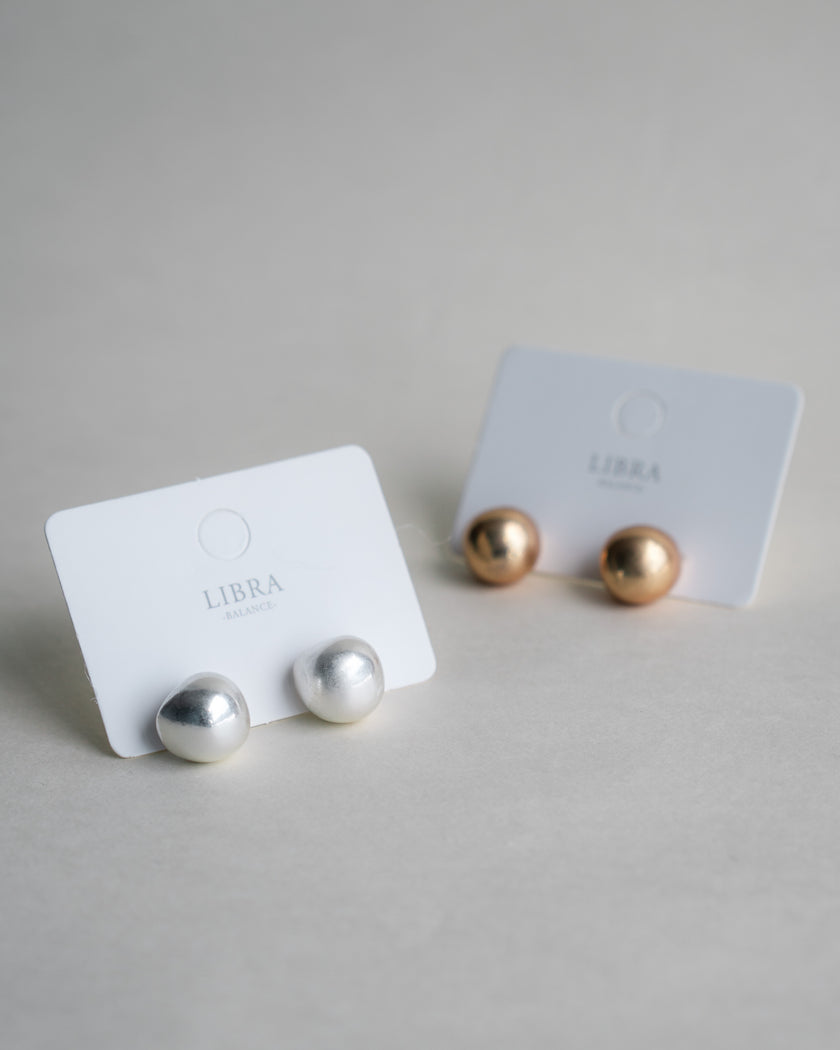 Matte Moon Studs