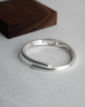 Juno Silver Bangle