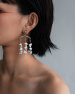 Triple Cascade Stones Stud
