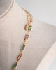 Indira Colorful Cascade Necklace