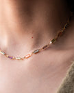 Indira Colorful Cascade Necklace