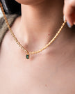 Verdant Zircon Necklace