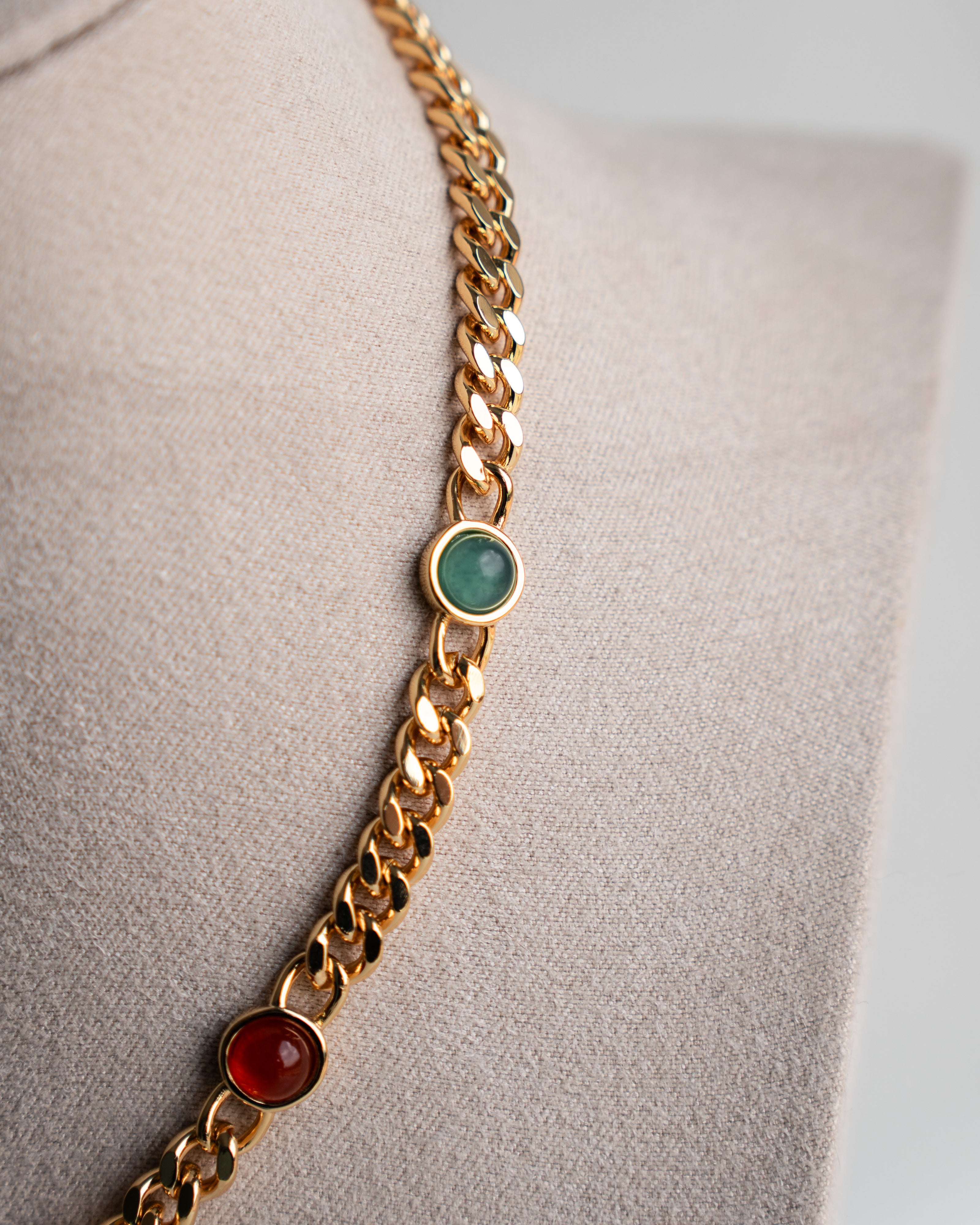 Rainbow Agates Necklace