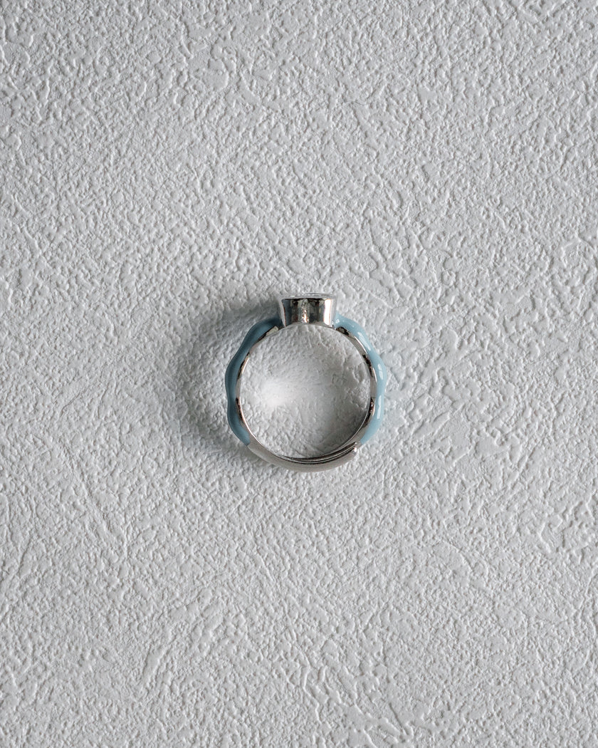 Denim Dream Circle Ring