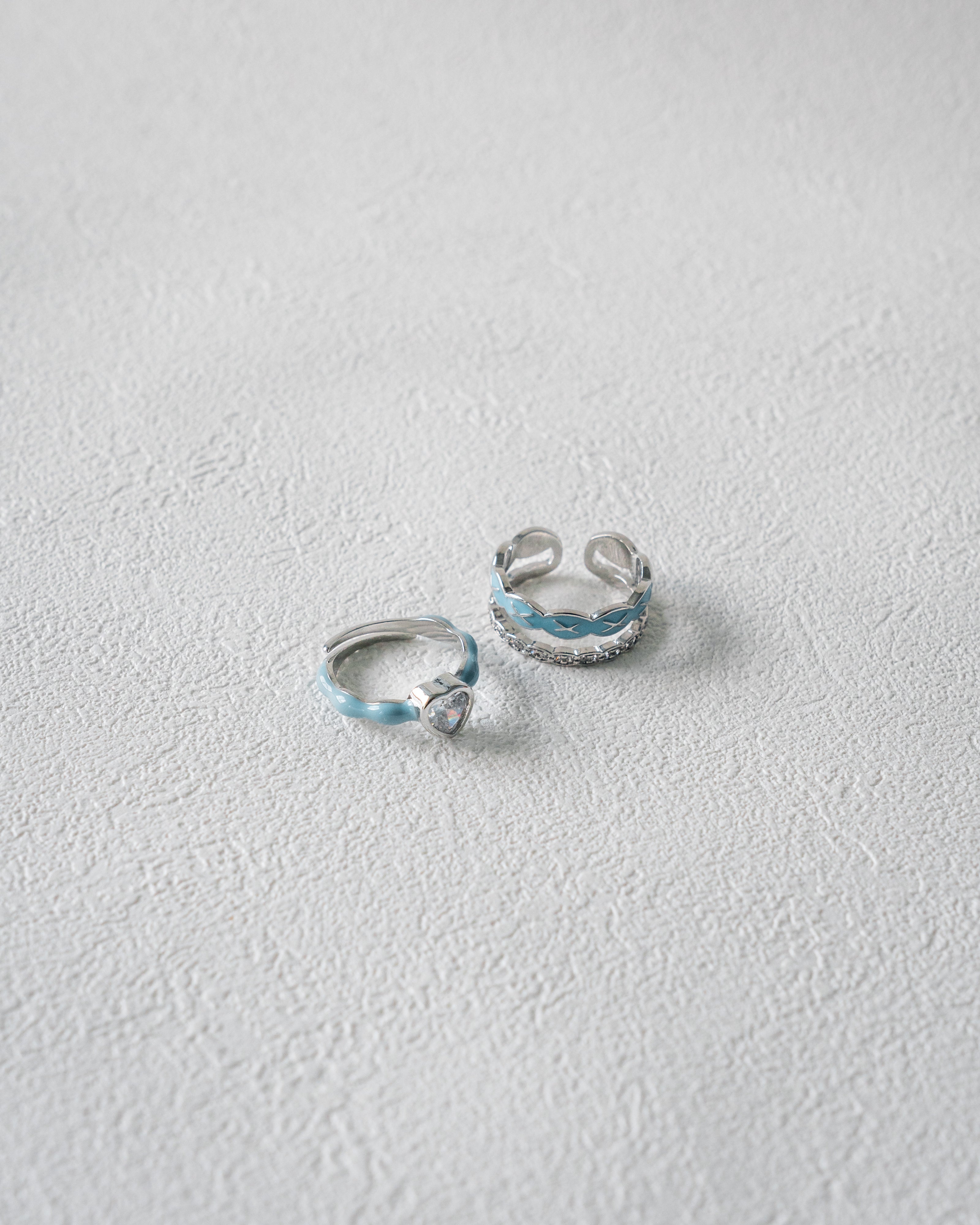 Denim Dream Circle Ring