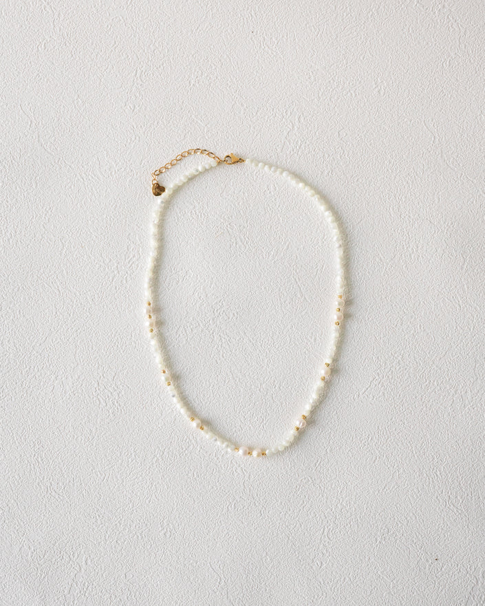 Nature's Radiance Necklace | Fresh Water Pearls