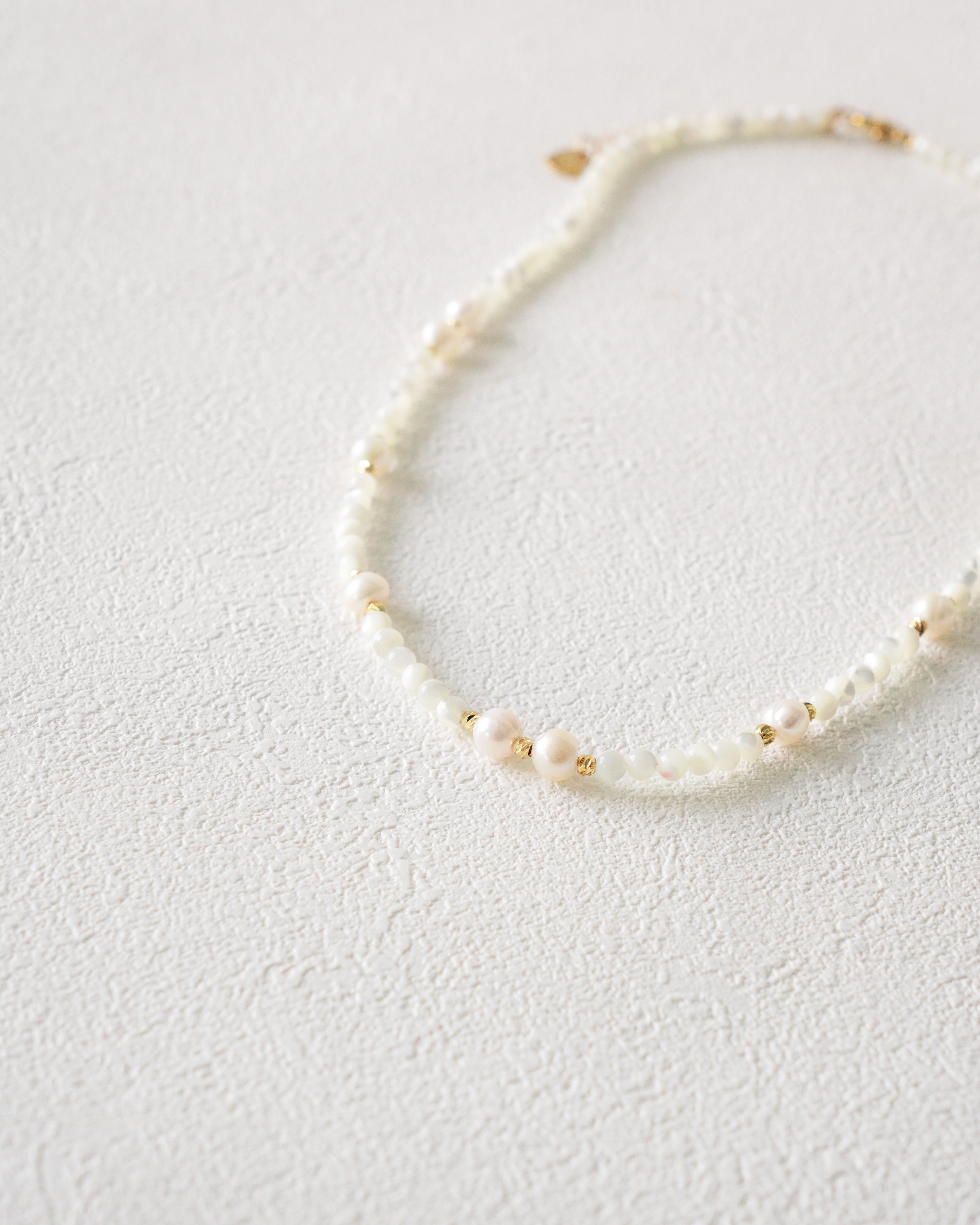 Nature's Radiance Necklace | Fresh Water Pearls