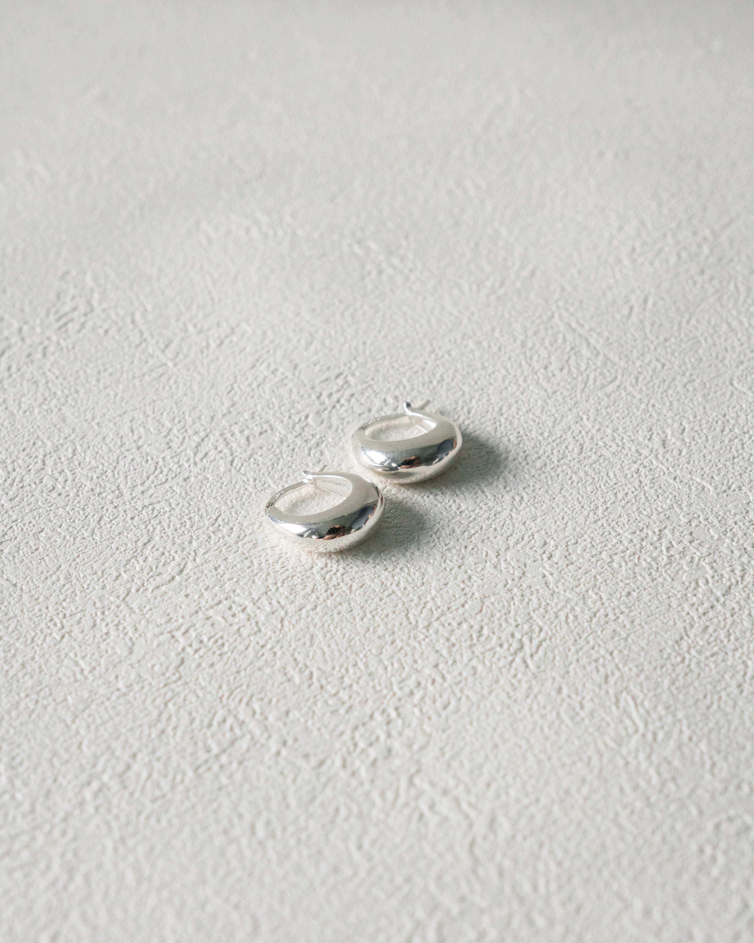 Silver Radiance Hoops | Sterling Silver