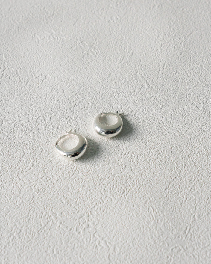 Silver Radiance Hoops | Sterling Silver