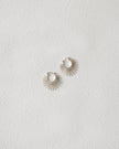Radiant Apex Hoops | Sterling Silver