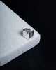 Slice Square Statement Ring | Sterling Silver