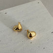 Upturned Hearts Stud