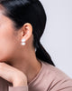 Flowing S-Shaped Stud | Sterling Silver