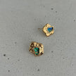 Radiant Abalone Shell Stud