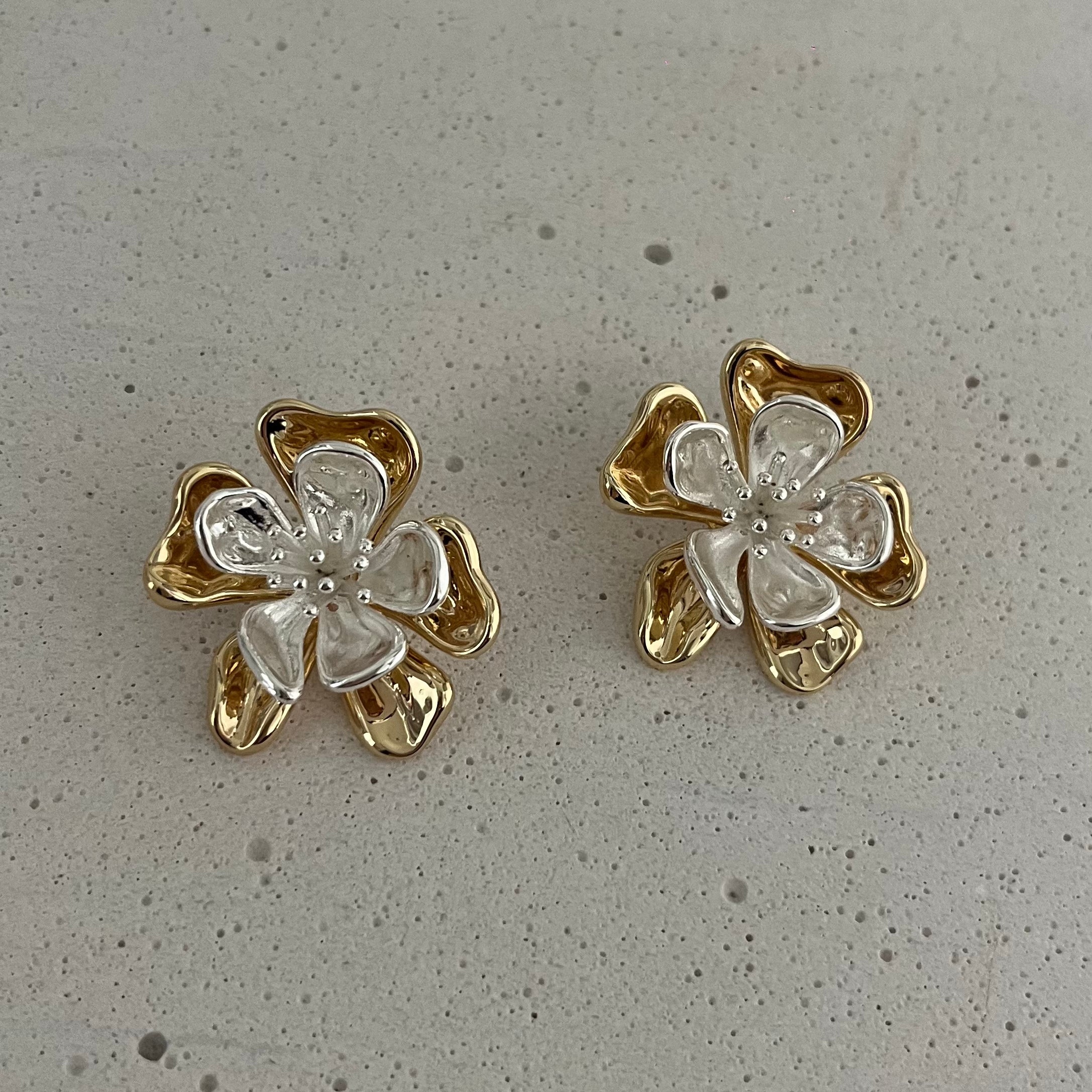 Floral Burst Stud