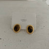 Tigris Oval Studs