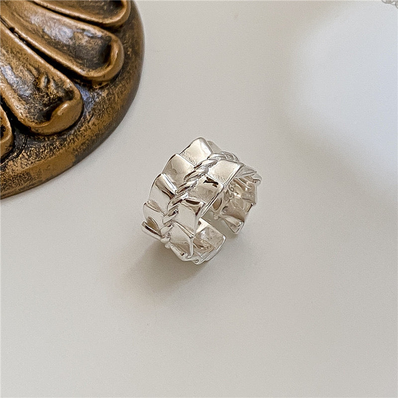 Paperfold Grace Ring | Sterling Silver