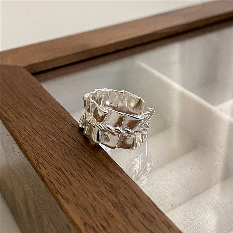 Paperfold Grace Ring | Sterling Silver