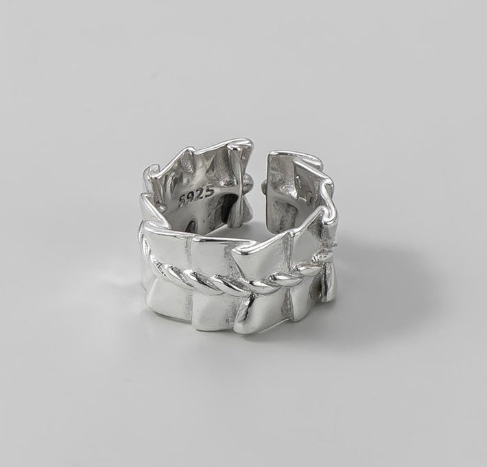 Paperfold Grace Ring | Sterling Silver