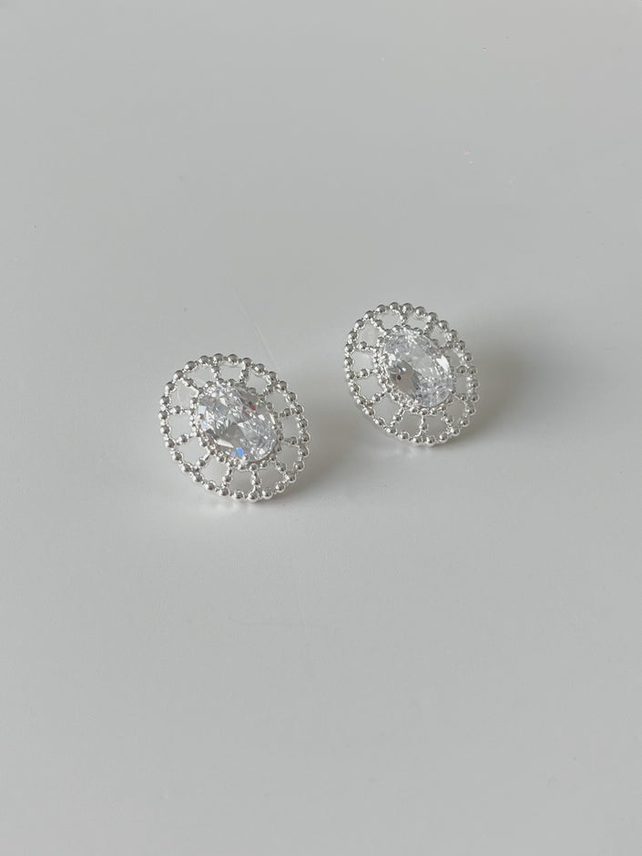 Luminous Ovals Stud