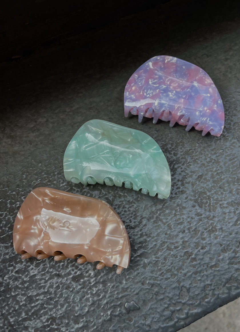 Sculpt Standard Acetate Hair Claw – 8cm