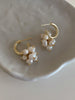 Pearlescent Pearls Stud | Fresh Water Pearls