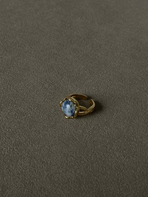 Kyanite Blue Stone Ring